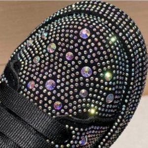 Y2K Rhinestone Martens Boots - Sparkle in Retro Style with these Trendy and Glamorous Footwear