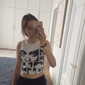 Y2K Sleeveless Aesthetic Streetwear Crop Top