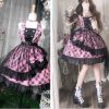 Y2K Sleeveless Gothic Lolita Party Costume Dress