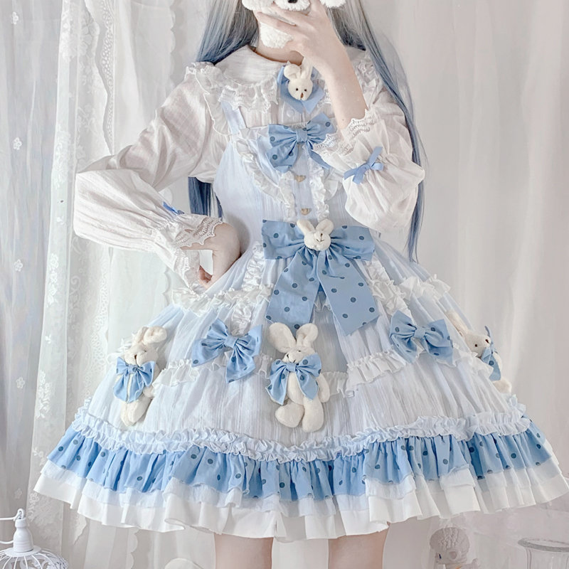 Y2K Sleeveless Lolita Dress - Cute Cosplay Fashion Summer