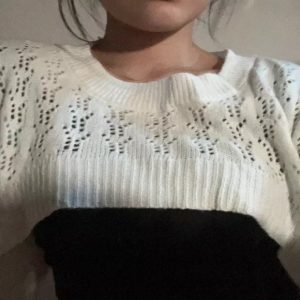 Y2K Soft Knitted Cropped Jumper Shrug