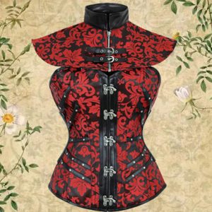 Y2K Steampunk Gothic Overbust Corset