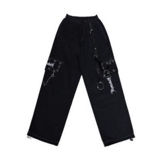 Y2K Streetwear Punk Cargo Pants