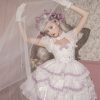 Y2K Sweet Lolita Dress with Retro Lace Ruffles