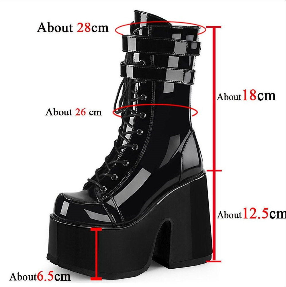 Y2K Unisex Ankle Boots with Square Heel and Side Zipper