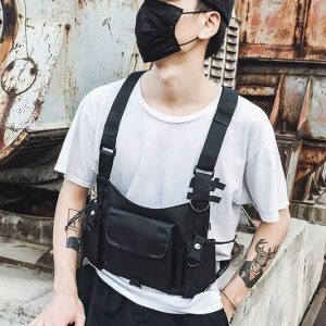 Y2K Unisex Handmade Chest Tactical Bag