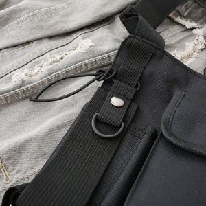 Y2K Unisex Handmade Chest Tactical Bag