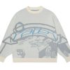 Y2K Unisex Stripes Sweater - High Quality Pullover for Retro Streetwear