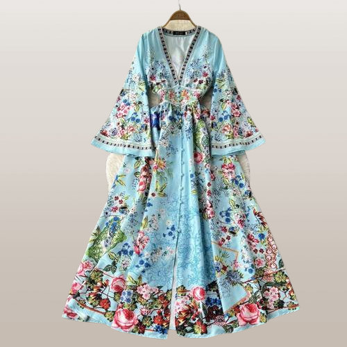 Y2K Vintage Floral Summer Dress - Retro Style for Effortless Elegance