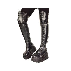 Y2K Women's High Heel Platform Cosplay Boots