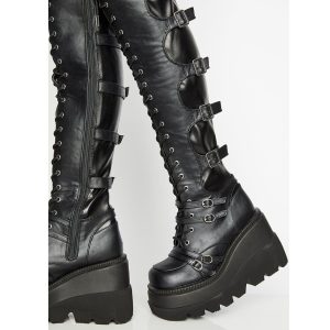 Y2K Women's High Heel Platform Cosplay Boots