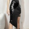 Y2K Women's Irregular Cargo Skirt - Streetwear Gothic Harajuku