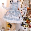 Y2K Women's Lolita Gothic Dress