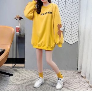 Yellow Kawaii Teddy Bear Bag Hoodie - Y2K Clothing